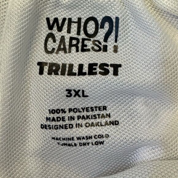 Trillest x Who Cares "What The NBA" Pastel Swingman Basketball Shorts Men’s 3XL - Picture 3 of 8